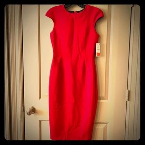 Zara Red Midi dress size Small. New with tag!